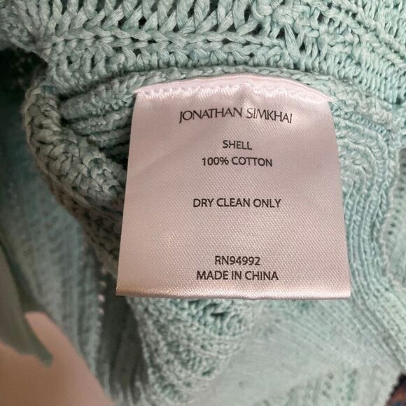 Jonathan Simkhai Amberly Chunky Cropped Pullover Sweater - Picture 8 of 13